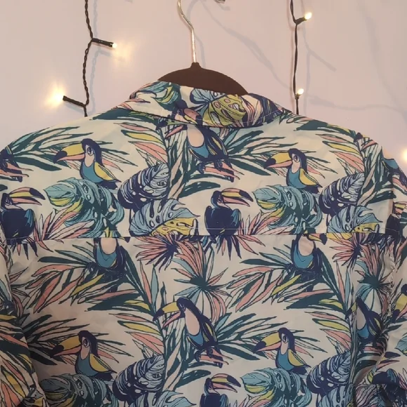 RSVLTS Tropical Toucan Print Shirt - Multicolor - Picture 6 of 7